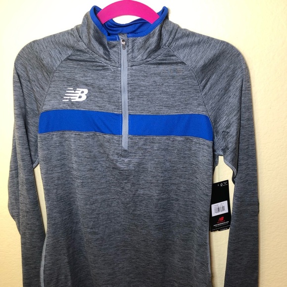 New Balance Athletics Half Zip long sleeve top size S - Picture 3 of 9
